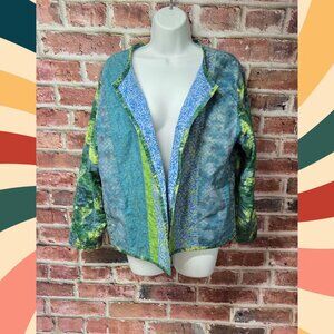 HANDMADE Women's Patchwork Boho Cardigan Jacket 2XL